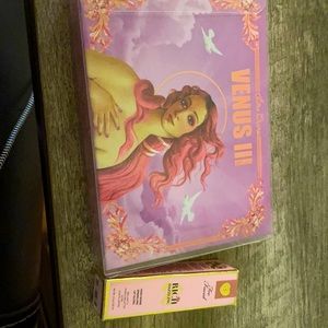Lime Crime Venus III palette and Too Faced gloss